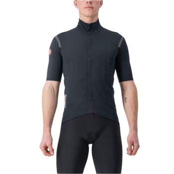 Maillot Castelli Gabba RoS 2 Manga Corta Negro Gris, Talla M