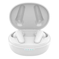 prixton tws158 auriculares bluetooth anc  enc blancos