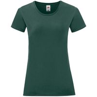 fruit of the loom camiseta iconic para mujer