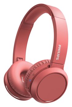 Philips 4000 series TAH4205RD/00 auricular y casco Auriculares Inalámbrico Diadema Llamadas/Música USB Tipo C Bluetooth Rojo