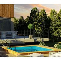 piscina sunbay pino frances autoclave iv gre - cuadrada 305x305x119 carra
