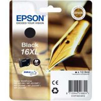 epson 16xl t163140 black original durabrite ultra high capacity ink cartridge pen