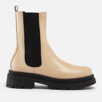 dune london palmz leather chelsea boots - uk 7
