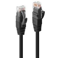 lindy 45433 cable de red negro 2 m cat6 uutp utp