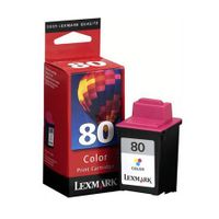 lexmark no 80 colour standard yield original ink cartridge