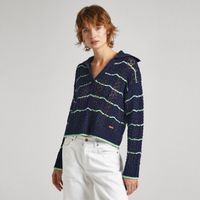 pepe jeans jersey azul pl702137-594