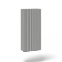 mueble alto venere gris mate en mdf e pet
