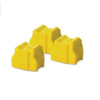 compatible 3 x yellow xerox 108r00662 solid ink sticks