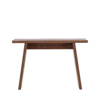 Escritorio de madera l120cm - madera oscura