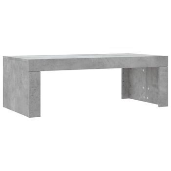 Mesa De Centro 102x50x36 Cm Madera - Gris