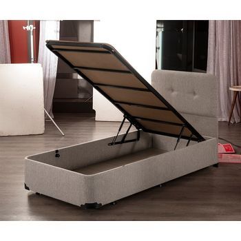 Canapé Individual Luna Singl 120x200 Beige