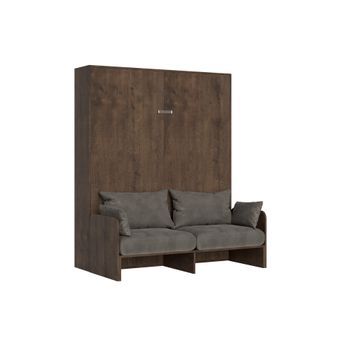 Cama Abatible 160 Vertical Kentaro Sofà Nogal