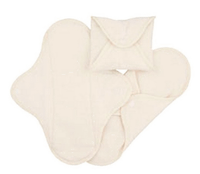 imsevimse compresa dia reutilizable blanco 3 uds