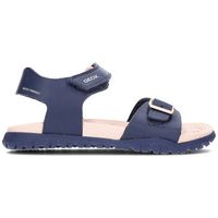 geox sandalias j35hqa navy para nina