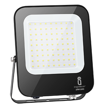 Aigostar Foco Led Exterior 50w ,4700 lúmen，Luces Led Exterior Impermeable IP65，Proyector LED Exterior Blanco Frío 6500K para Jardín，Patio，Garaje，Parque