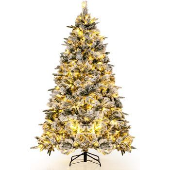 186cm Árbol De Navidad Artificial Con Agujas De Pino Costway 120 X 120 X 186 Cm