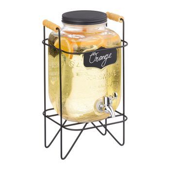 Contenedor De Bebidas Negro
