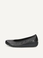 caprice ballerina black made of leather size 38
