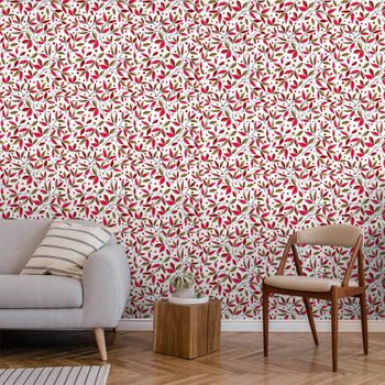 Papel pintado tilo ciruela  52x1000cm