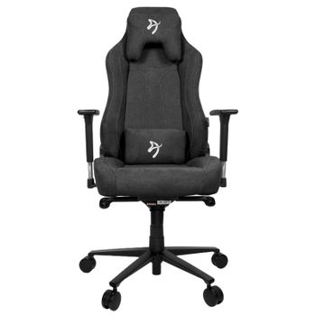 Arozzi Vernazza Soft Fabric Silla Gaming Gris Oscuro