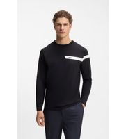 boss para hombre 50568083 camiseta togn marino m casual algodon manga larga