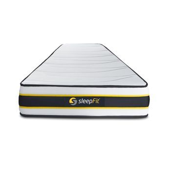 Pack Cama Completa - Colchón 180x200cm + 2 Somieres (monobloque) + 2 Almohadas + Edredón - Active