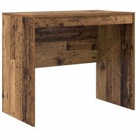 escritorio madera vieja 90 x 50 x 76 cm vidaxl