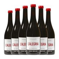 murciano  sampedro vino tinto la alegria utiel-requena 75 cl 14 vol pack de 6 unidades