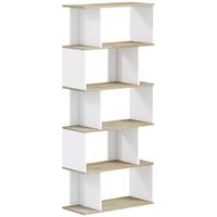 estanteria libreria 70x295x163 cm roble