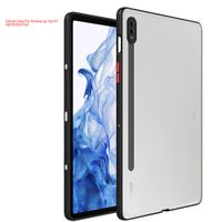 funda protectora antigolpes de dos colores pctpu para samsung galaxy tab s7 s8 sm-t870 sm-x700 cubierta trasera protectora para tableta