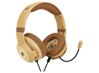 auriculares gaming - hori animal crossing microfono flexible almohadillas acolchadas diafragma de imanes neodimio 40 mm madera