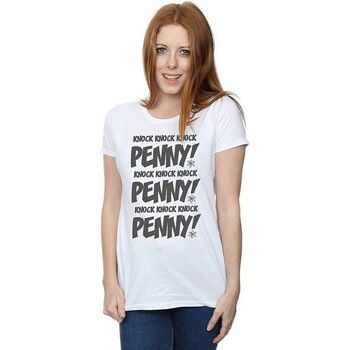 The Big Bang Theory Camiseta Knock Knock Penny para mujer