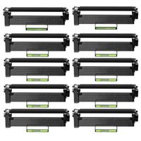 10 toner compatibles tn1150 tn-1150 para brother dcp-l1640w dcp-l1660w hl-l1240w hl-l1242w 1000 pag