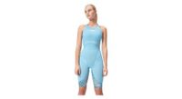 banador de 1 pieza speedo fs lzr ignite kneeskin azul y rojo