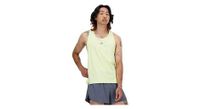 camiseta de tirantes new balance racing london edition amarillo hombre