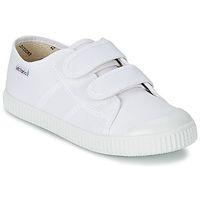 victoria zapatillas blucher lona dos velcros para nina