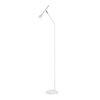 lampara de pie metal y marmol  150 cm