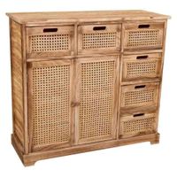 aparador marron 86x33x785h cm