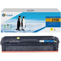 cartucho de toner gg compatible con hp 219x amarillo 2500 paginas