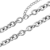 cadena de eslabones de acero inoxidable para mujer