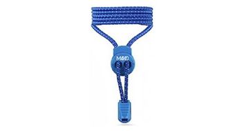 Cordones elasticos azul mako