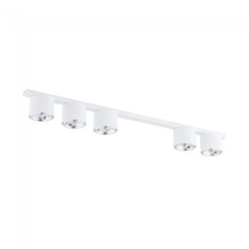 Regleta de techo valeno blanco (5 luces)