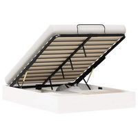 estructura de cama ottoman con almacenamiento 140 x 200 cm vidaxl