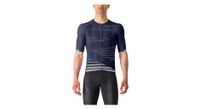 maillot de manga corta castelli climber s 4 0 azul gris