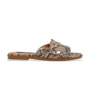 pepe jeans para mujer pls900018 sandalias dyana snake beige 40 plano 1 a 3cm ninguno casual animal print