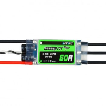 HTIRC Libélula 2-6S 60A ESC sin escobillas para drones de carreras RC FPV