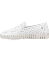 de carmela mocasines mujer modelo 162303c color blanco