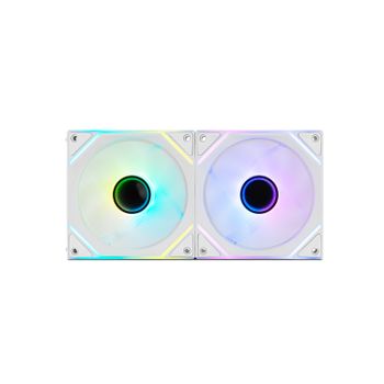 NOX XTREME PRODUCTS HUMMER PRO LINK – Kit 3 Ventiladores ARGB Magnéticos 120 mm con PWM, Conexión sin Cables, Iluminación Espejo Infinito, Silenciosos y Alta Refrigeración para PC Gaming, Color Blanco