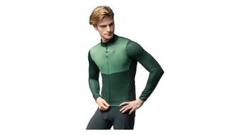 Camiseta de manga larga ale dual gravel caqui