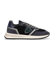 philippe model para hombre tylu zapatillas de piel tropez 21 low mairno 45 azul plano cordones deportivo